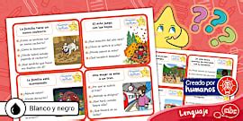 Tarjetas de preguntas: Escenarios - ¿Por qué?