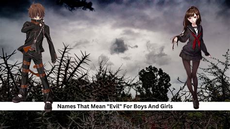 145+ Names That Mean “Evil” For Boys And Girls: The Ultimate Collection ...