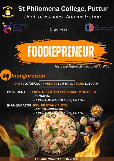 ‘Foodieprenuer’, a Food Fest Showcases Student Talent and Creativity ...