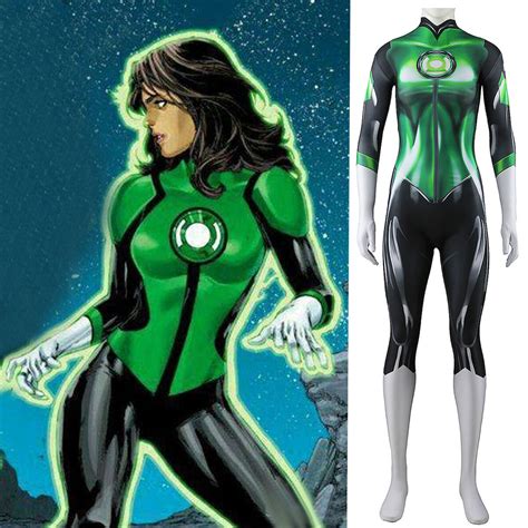 Green Lantern Spandex Costume Green Lantern Spandex Lycra Superhero