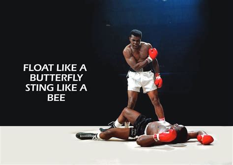 Muhammad Ali Quote | Boxing Poster – The Artflex