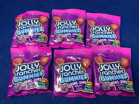 Jolly Ranchers Gummies Sours (6 x 182g)