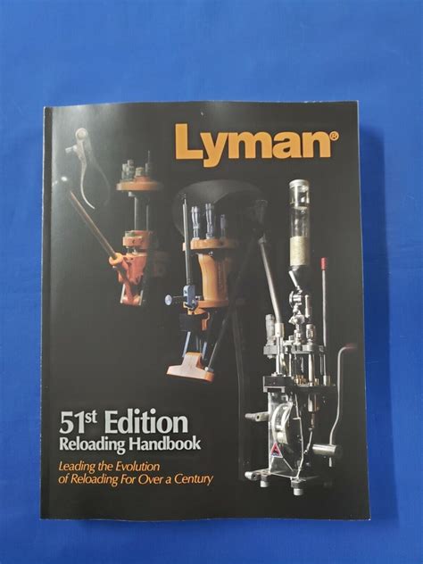 Lyman - RELOADING MANUAL 51st EDITION SOFT COVER - Budget Shooter Supply