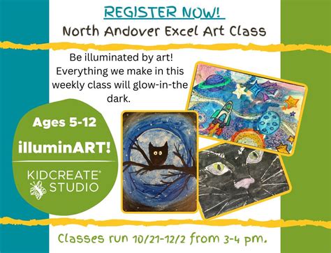 IlluminART! Weekly Kids Art Class, Franklin Elementary School, Andover ...