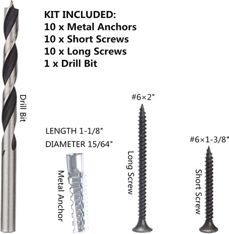 Buy FIREFLYWEB Screw Door Security Hardware Repair kit Reinforcement ...
