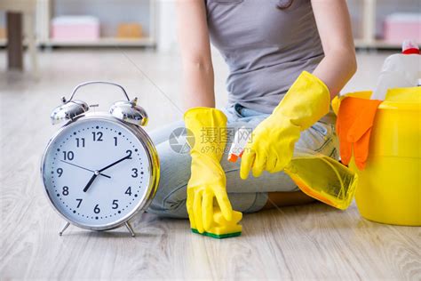 在家打扫卫生的女人高清图片下载-正版图片505087020-摄图网