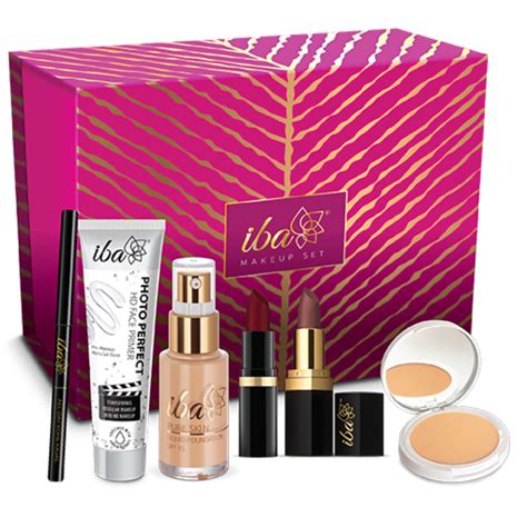 Iba Makeup Gift Set for Women (Dusky) | Foundation, Compact, Primer ...