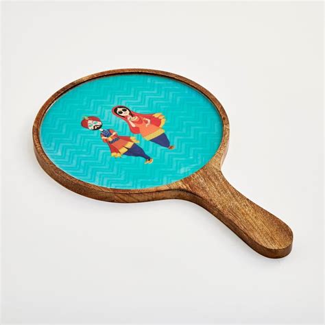 Buy Showstopper Mango Wood Printed Pizza Platter - 25cm from Home ...