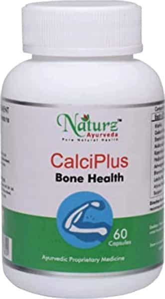 Buy NATURZ AYURVEDA CALCI PLUS 60 CAPSULES(675 MG) - BONE HEALTH Online ...