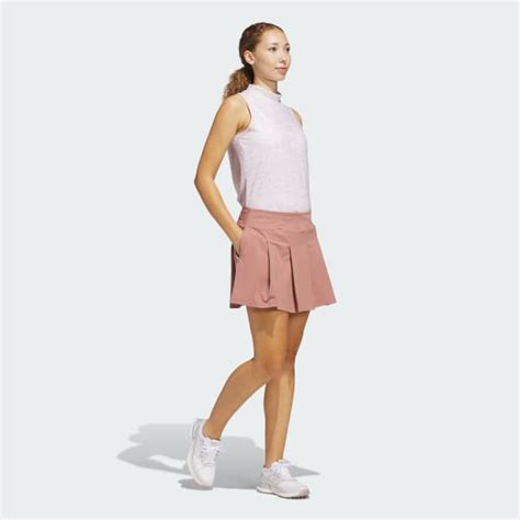 adidas Women's Ultimate365 Tour Pleated Skort - Pink | Free Shipping ...