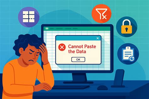 Image result for Microsoft Excel Cannot Paste Data