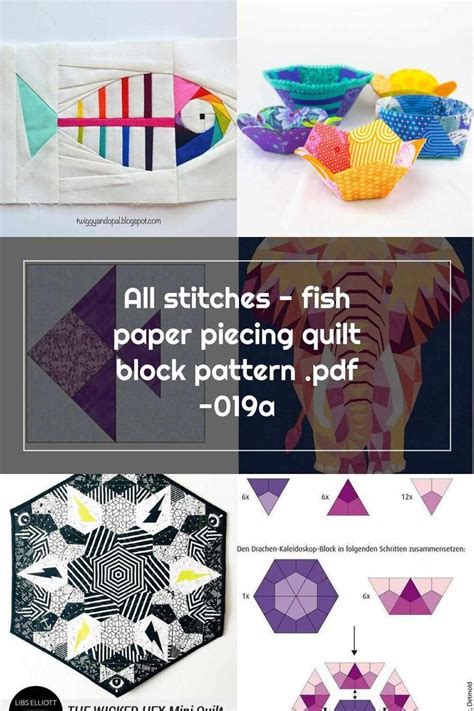 Fish Quilt Block Pattern 的图像结果