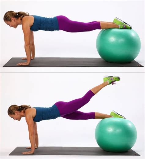 The Fun #Firm-up: These 30 Gym Ball #Exercises Will Get You Fit! | Exercise, Ball exercises ...