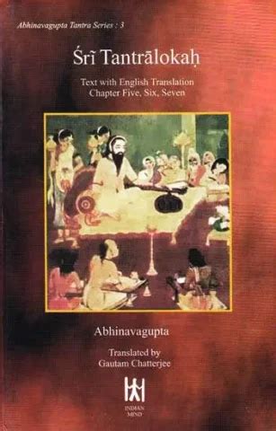 Sri Tantralokah (Volume Three):Chapter Five, Six, Seven (Sanskrit Text ...