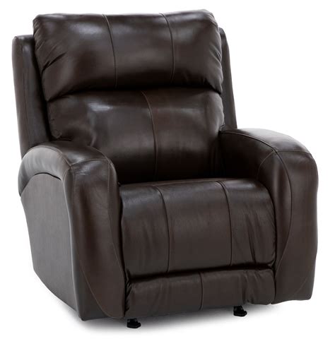 Pacey Leather Fully Loaded Rocker Recliner With SoCozi | Steinhafels