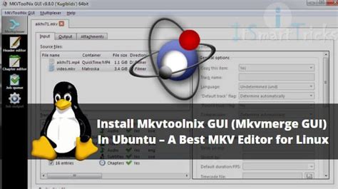 How to Install Mkvtoolnix Gui (Mkvmerge Gui) In Ubuntu | Installation ...