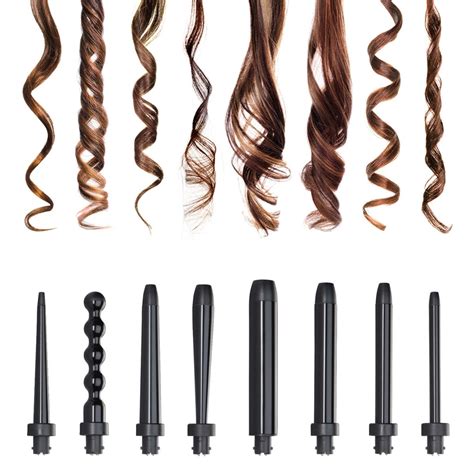 NuMe Octowand 8-in-1 Interchangeable Curling Wand Set - NuMe | Curling ...