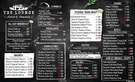 Menu at THE BUDDHA LOUNGE, Jalandhar