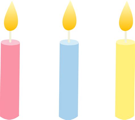 Birthday Candles Clip Art - Cliparts.co