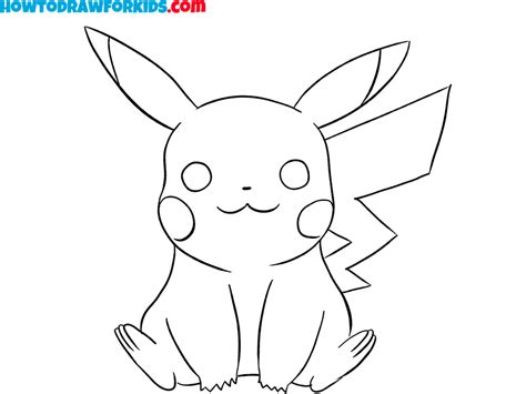 Pikachu Drawing Tutorial 的图像结果