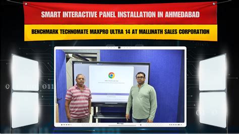 Smart Interactive Panel Installation in Ahmedabad | Benchmark Technoma ...