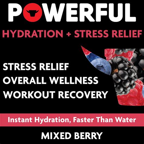 Buy Powerful Hydration - Electrolytes Powder, Hydration Plus Stress ...