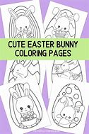 Image result for Cute Kawaii Bunny Coloring Pages