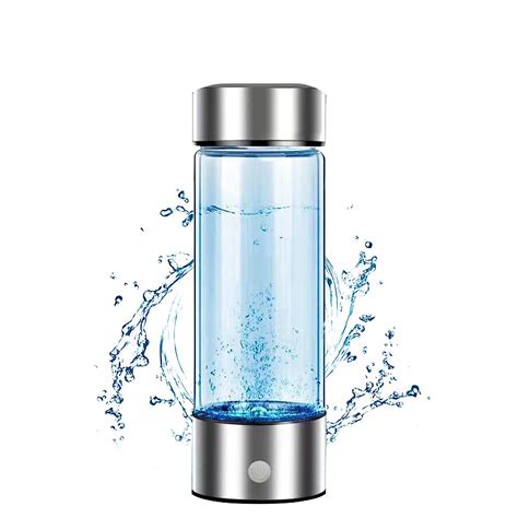 FLWLKEJI Portable Hydrogen Water Bottle Hydrogen Water Ionizer Machine ...