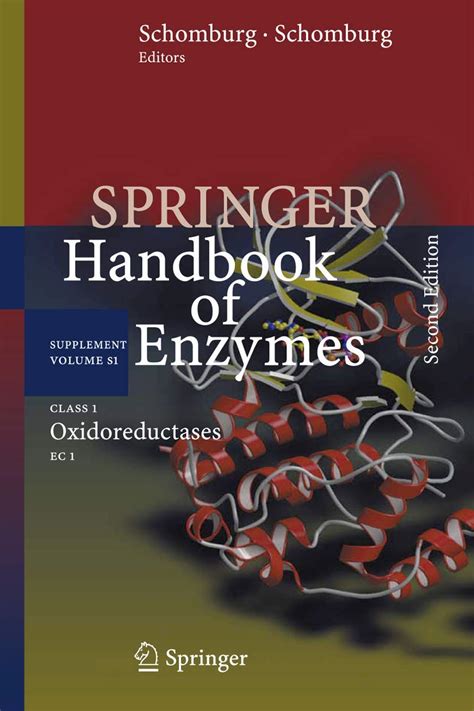 Buy CLASS 1 OXIDOREDUCTASES: EC 1, 2ND EDITION (SPRINGER HANDBOOK OF ...