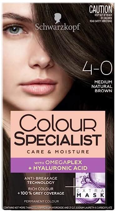 Schwarzkopf Colour Specialist Permanent Hair Colour, First At-Home Hair ...