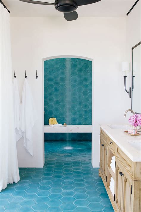 Blue Bathroom Floor Tile Ideas – Flooring Ideas