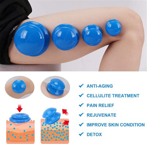 Buy Silicone Cupping Therapy Set,Professional Studio and Home Cupping ...