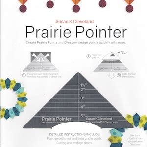 Image result for Prairie Point Quilt Ruler