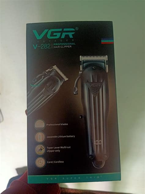 VGR V-282 Salon Series Professional Digital Display Cordless Hair ...