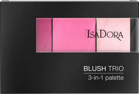 IsaDora Blush Trio 3-in-1 Palette Blushed Fuchsia | lyko.com