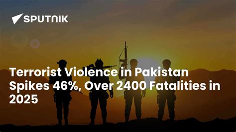 Terrorist Violence in Pakistan Spikes 46%, Over 2400 Fatalities in 2025 ...