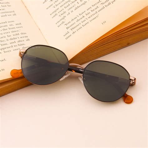 SUN-MAGMA | ROUND FULL RIM SUNGLASSES IN METAL (IN 3 COLOURS) – Ted Smith
