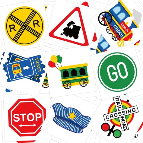 144 Pieces Train Temporary Tattoo Train Party | Ubuy India