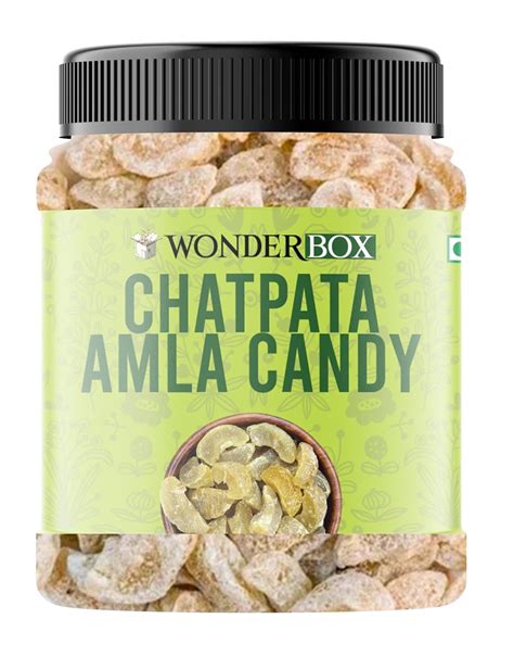 WonderBox Dried Chatpata Amla Candy | Natural Dry Awla for Digestion ...
