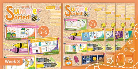 Summer-Themed Activities for Preschool Children Ideas for Parents