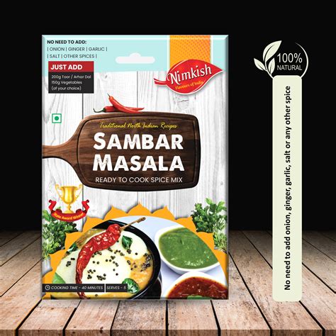 Nimkish Sambar Masala Spice Mix 40g – R.R. ENTERPRISES