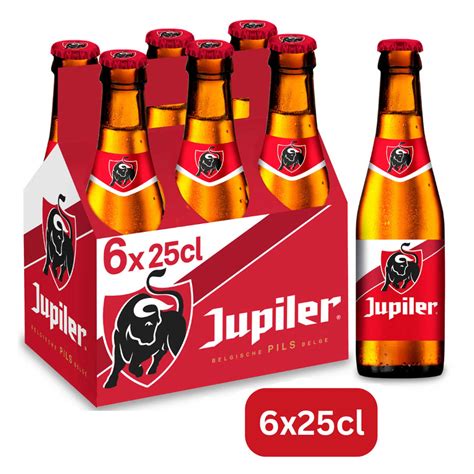 Jupiler | Blond Bier | Pils | 5,2% alc. | Fles | 6 x 25 cl | Delhaize