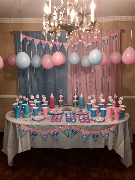Gender Reveal Decorating Ideas