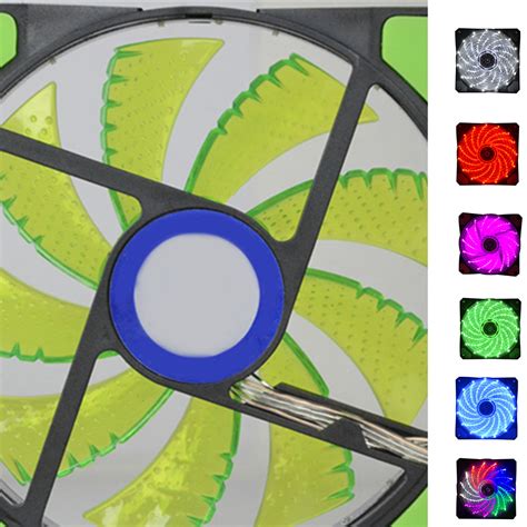 Buy SummerX Ultra Silent LED Case Fans Fashion Light Up LED Cooling ...