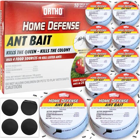 Ortho Ant Killer by Home Defense 10+2Pk|Metal Ant Traps Indoor & Ant ...