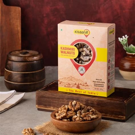 Premium Kashmiri Walnut 1Kg Online | Akhrot by KisaanSay