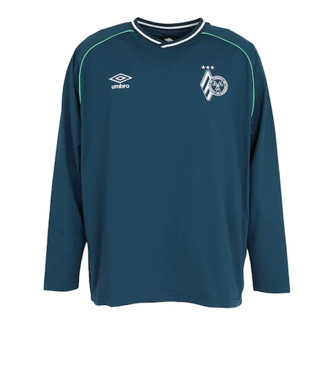 アンブロ（UMBRO）サッカーウェア THIRD フィールテック長袖プラクティスシャツ UF5FLS51M GR00｜スーパースポーツゼビオの ...
