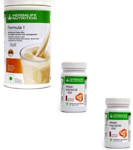 Herbalife Nutrition Formula 1 Shake Banana Caramel And Afresh Cinnamon ...