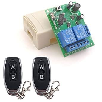 DieseRC Safe Remote Control Switch DC 12V 24V 30V Wireless 433Mhz RF ...