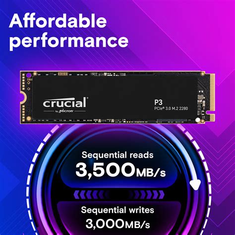 Crucial P3 2TB PCIe M.2 2280 SSD | CT2000P3SSD8 | Crucial IN